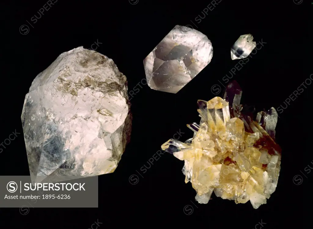The term crystal’ originally meant quartz, which occurs in fine well-formed masses of such striking beauty that it attracted attention from early tim...