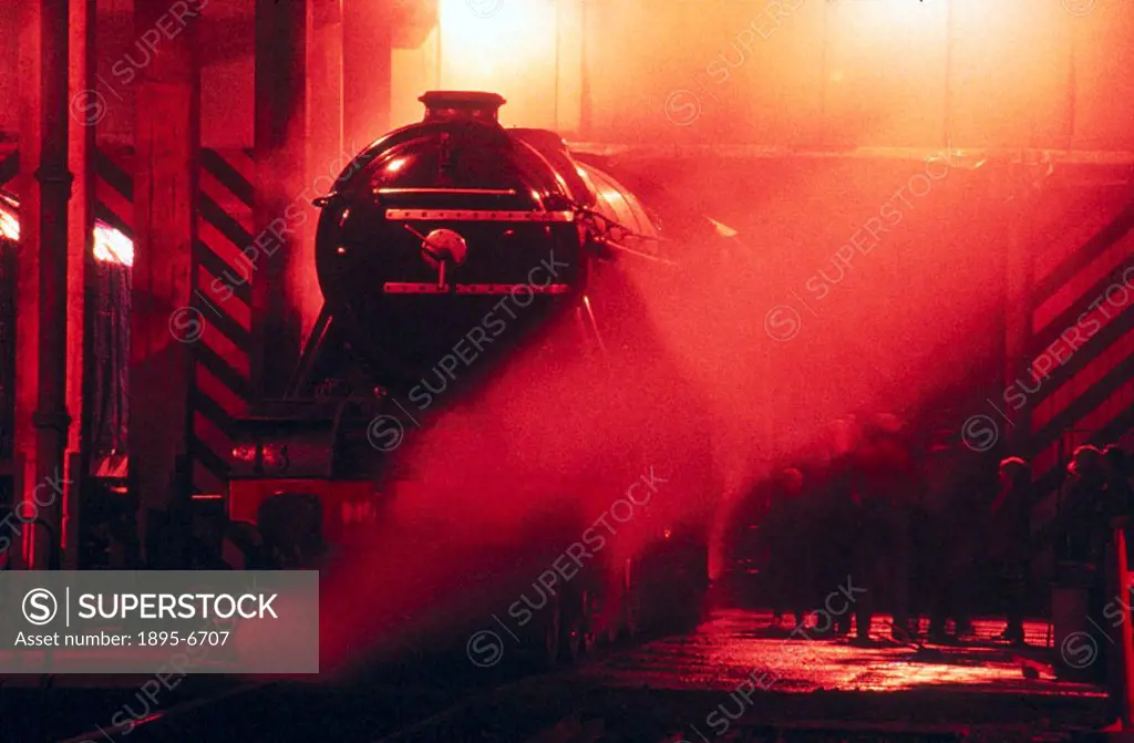 Flying Scotsman’, LNER Class A3 4-6-2 steam locomotive, no 4472.