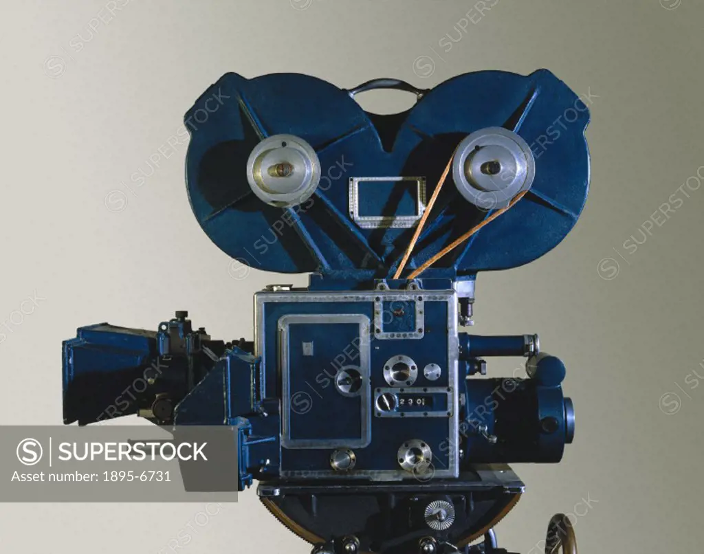 Technicolor three-colour 35mm camera, 1932-1955.Technicolor, introduced in 1915, is regarded as the finest colour motion picture process. It evolved t...