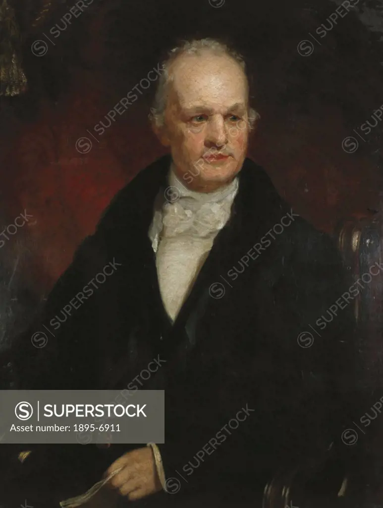 Oil painting. A largely self-educated man, Stephensons (1781-1848) early working life was spent as a brakesman and in collieries maintaining stationa...