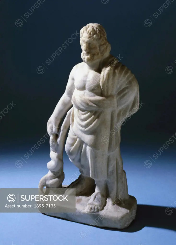The cult of Asclepius, Greek god of medicine and healing, arose in the 5th century BC. According to legend, Apollo invented healing and the knowledge ...