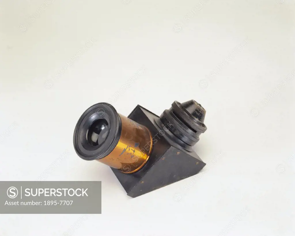 Made by Adam Hilger Ltd and used by the Nobel prize winner Sir James Chadwick (1891-1974). A spinthariscope is an instrument that measures alpha parti...