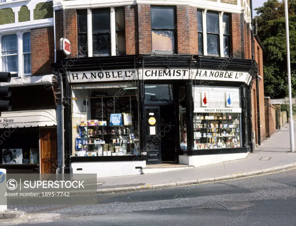 Chemists shop on the corner of St Peters Road, originally the Imperial Pharmacy which opened in 1899.