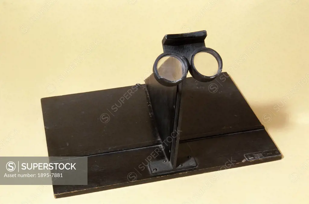 Manufactured by Thedore Hamblin Ltd, England. The wing test is designed to test for any imbalance in binocular vision, such as a lazy eye’, or a stra...
