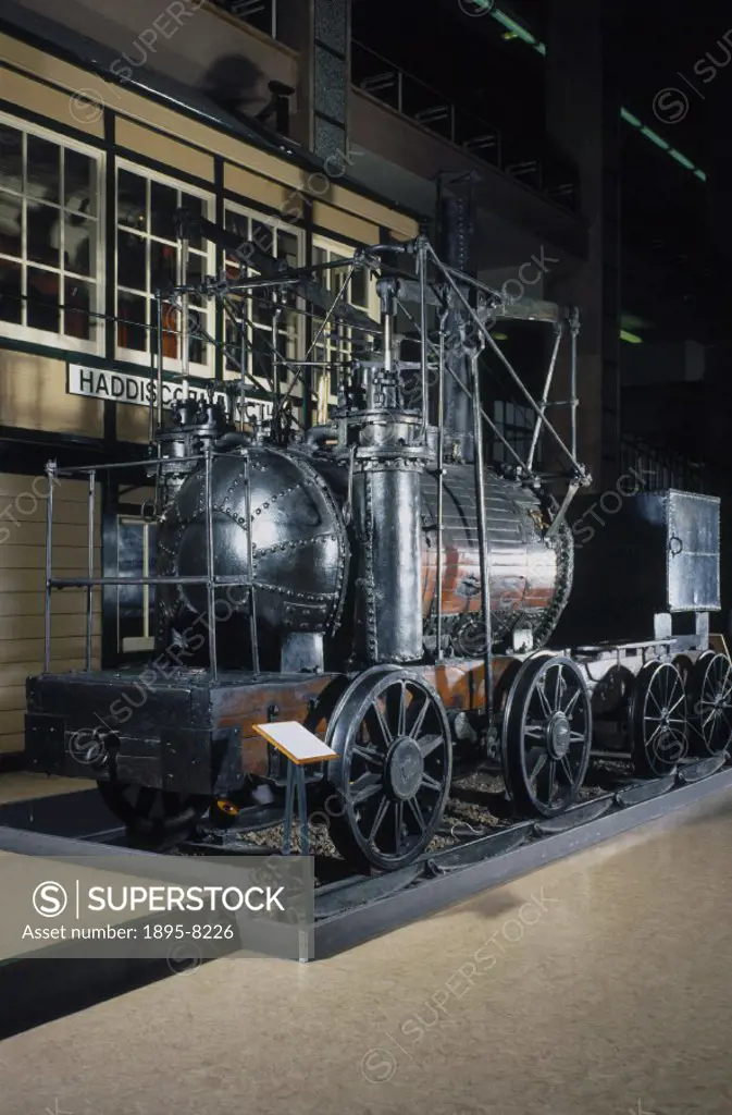 Puffing Billy´, 1813. This locomotive, with its sister locomotive ´Wylam Dilly´, is the oldest surviving locomotive in the world. Puffing Billy was de...
