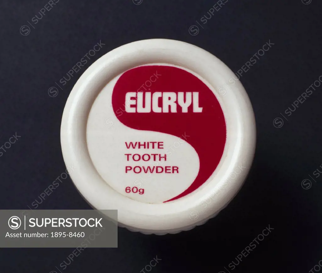 Made by Eucryl Limited of Southampton, Hampshire. Toothpowders and toothpastes are thought to have been used as long ago as 500 BC in China. They did ...