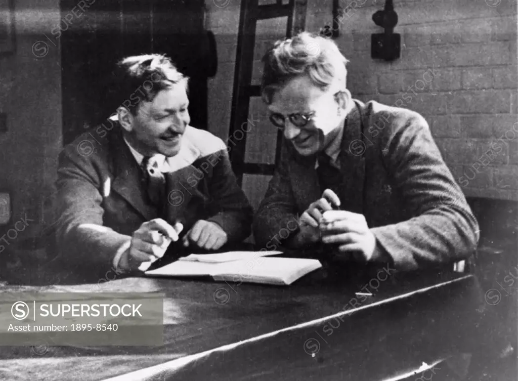 Cockroft (1897-1967) (left), and Gamow (1904-1968) independently worked on the disintegration of atomic nuclei. In 1928 Gamow showed how a particle co...