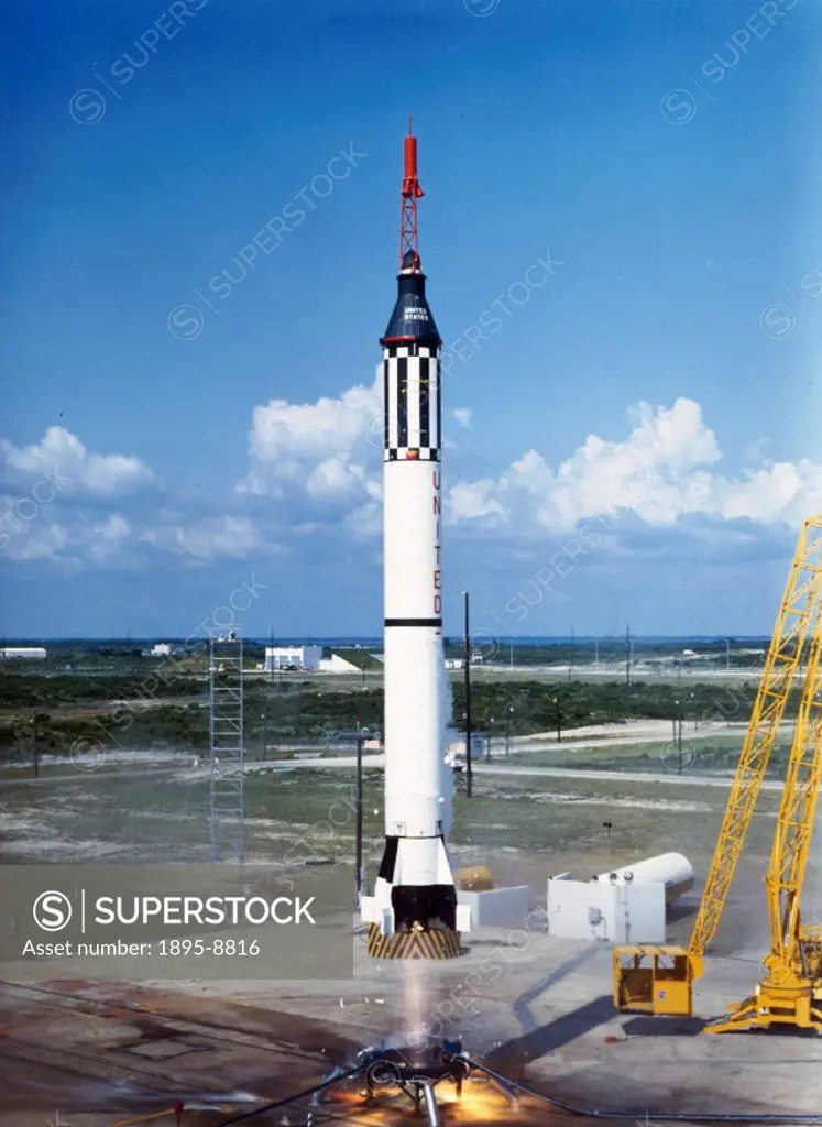 This mission, designated MR3 Freedom 7, took place on 5th May 1961, and was the first manned launch of the Mercury spacecraft. The rocket carried Shep...