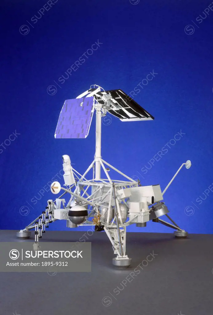 Model (scale 1:6). The Surveyor programme was one of three precursor unmanned lunar exploration programmes designed to pave the way for the Apollo man...