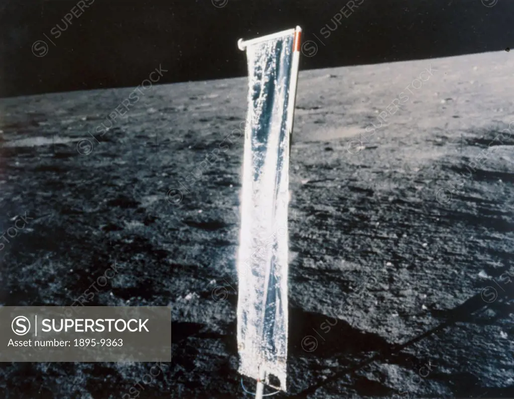 In this experiment an aluminium foil sheet was placed on the Moon at the beginning of the mission and then was brought back to Earth for analysis of t...