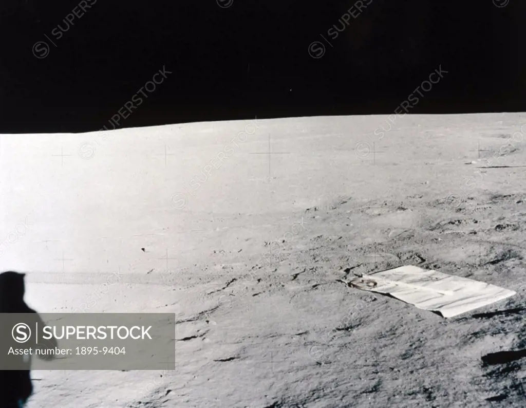 In this experiment an aluminium foil sheet was placed on the Moon at the beginning of the mission and then was brought back to Earth for analysis of t...