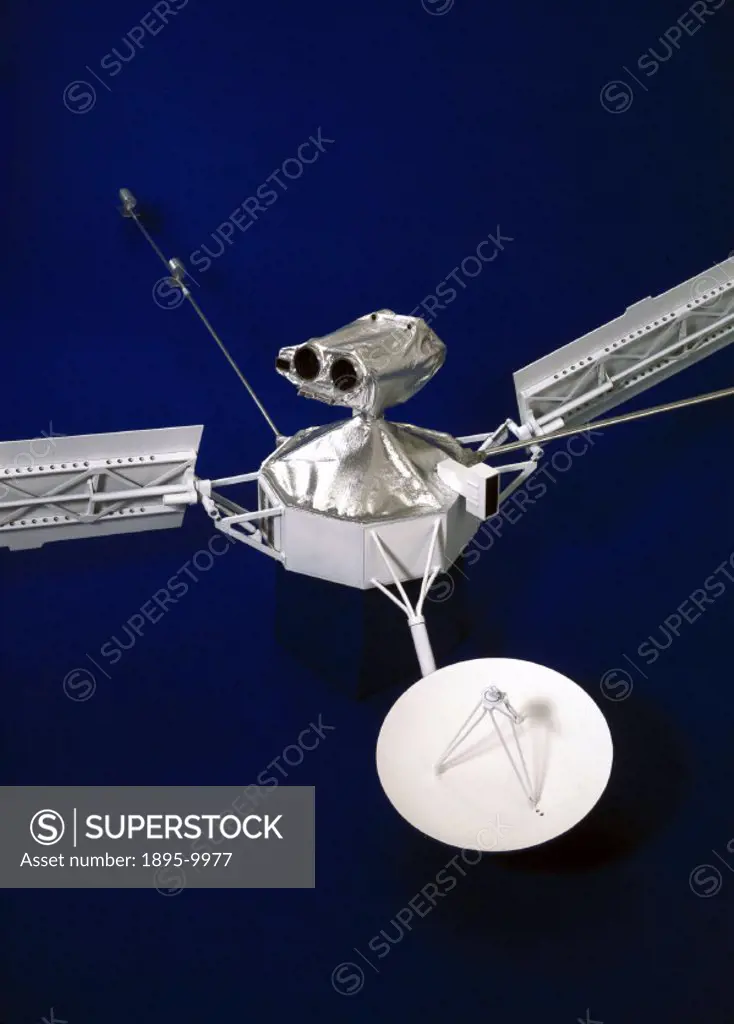 Model (scale 1:48). Mariner 10 was the last of a series of probes designed by NASA to survey the inner planets of the  Solar System. Launched on 3rd N...