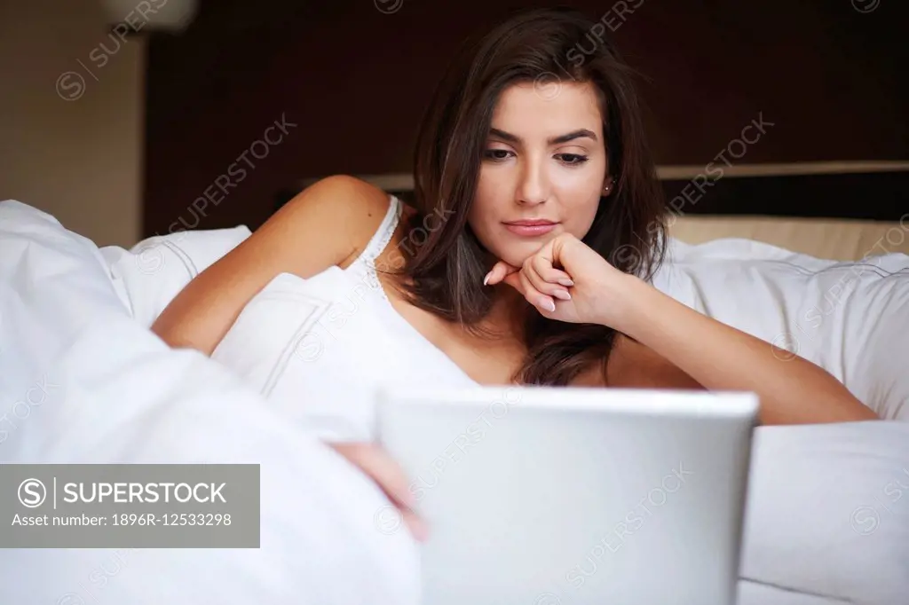 Staying online even in bed. Debica, Poland