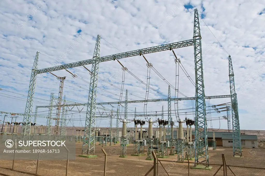 Electricity sub_station, Richtesveld, Northern Cape, South Africa