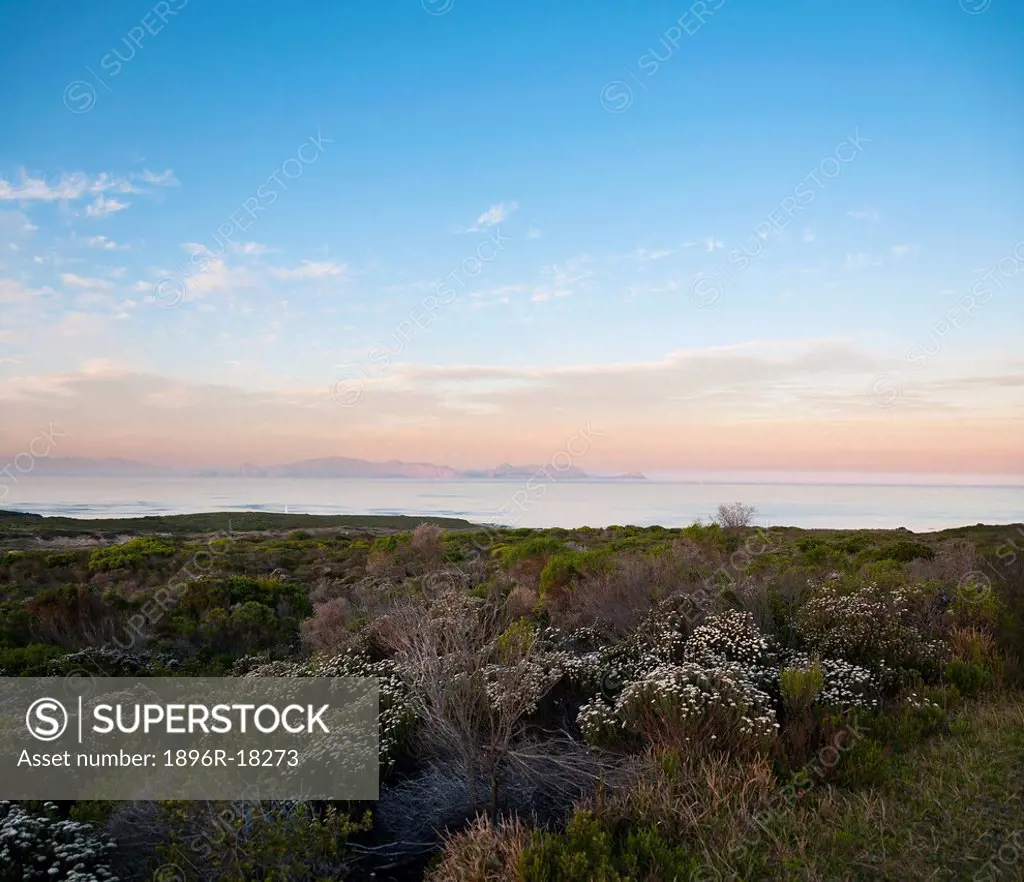 Cape Hangklip and Hottentot Mountains view, Cape Point, Cape Town, Western Cape, South Africa
