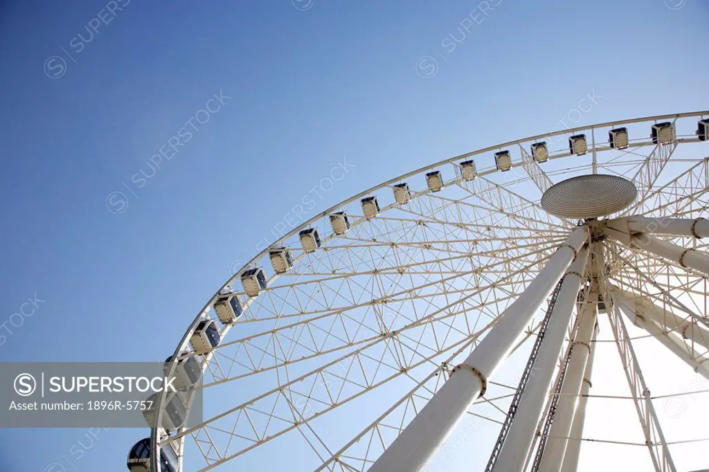 Low Angle View of the Great Dubai Wheel  Dubai, United Arab Emirates