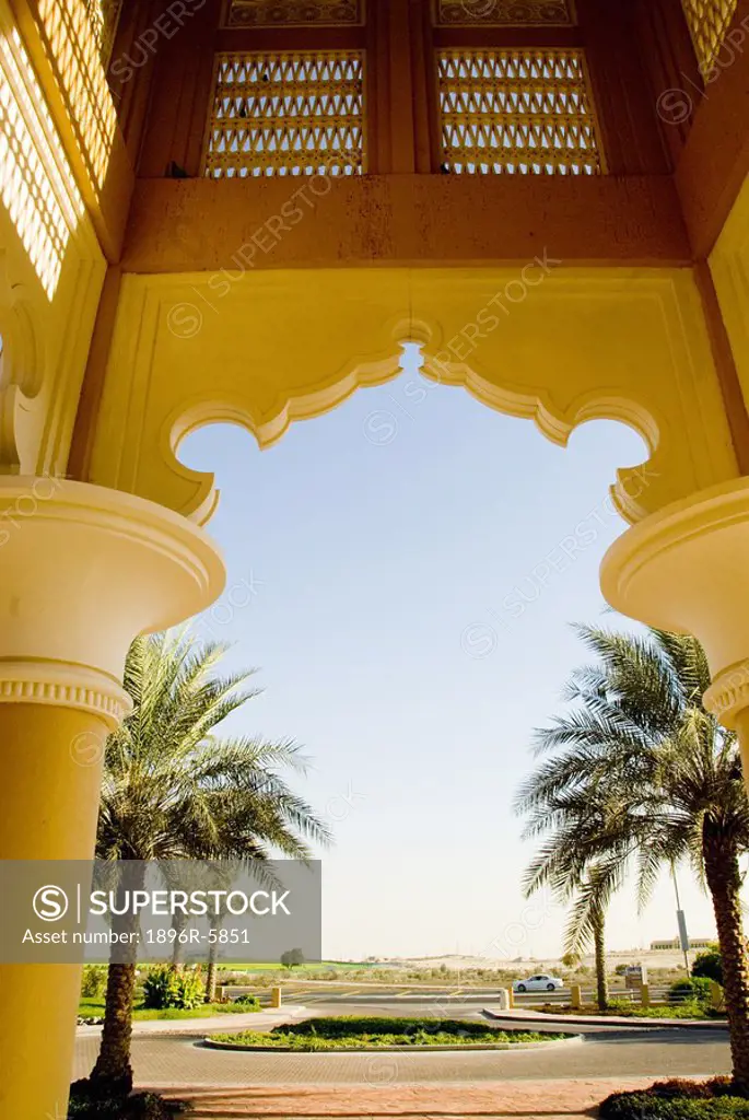 A View of Traditional Arabic Architecture  Nad, Al Sheeba, Dubai, United Arab Emirates