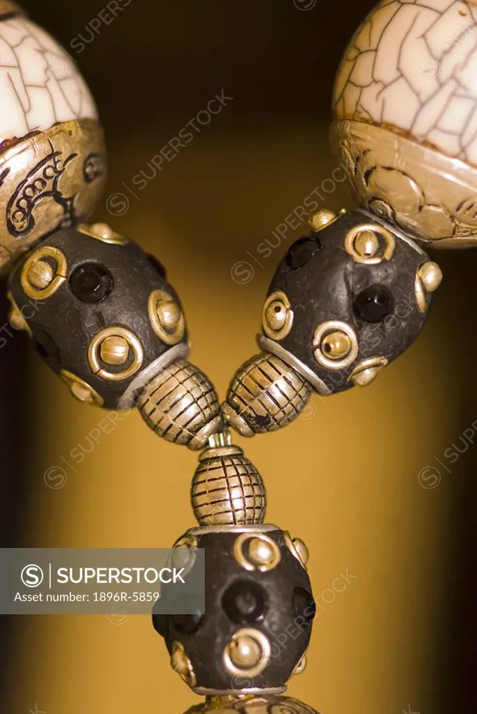 Traditional Omani Jewelry made from Sea Shells  Jumeria, Dubai, United Arab Emirates