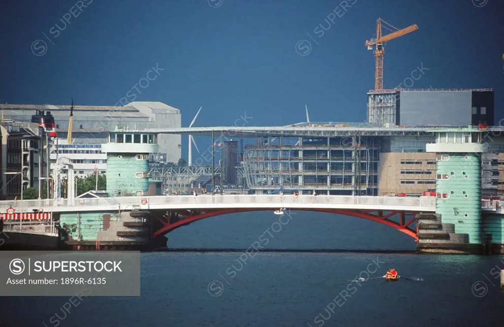 River Bridge Scenic  Copenhagen, Denmark