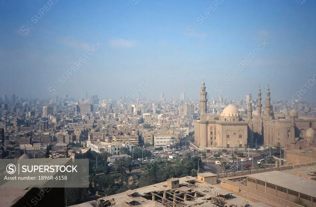 High Angle View of a City  Cairo, Egypt