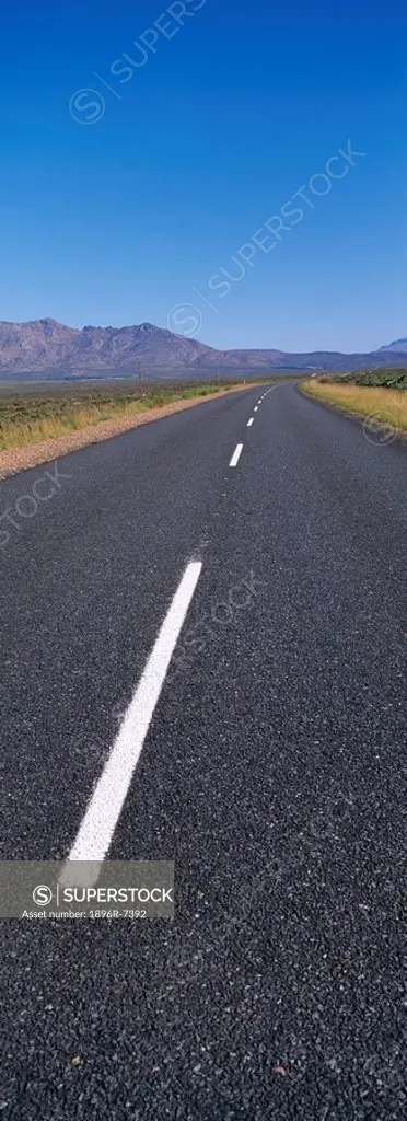 Road near Ceres, Western Cape Province, South Africa