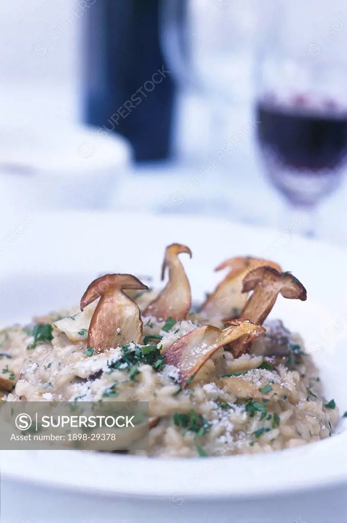 Mushroom risotto, Food, rice, Italian