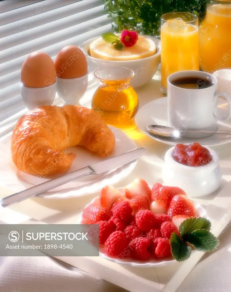 Breakfast table