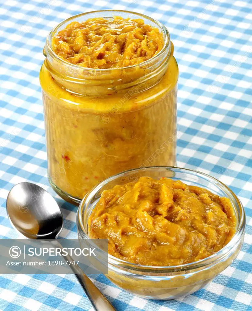 SPICY CARIBBEAN CHUTNEY WITHOUT LABEL