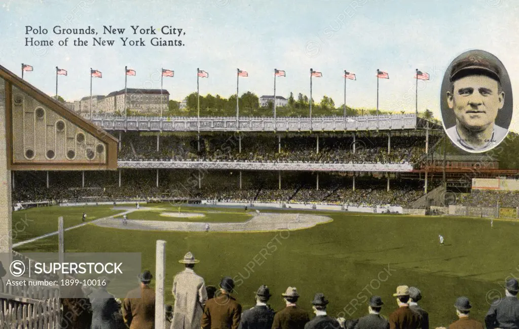 Postcard of the Polo Grounds in New York City. ca. 1913, The Polo Grounds in New York City, home of the New York Giants. 