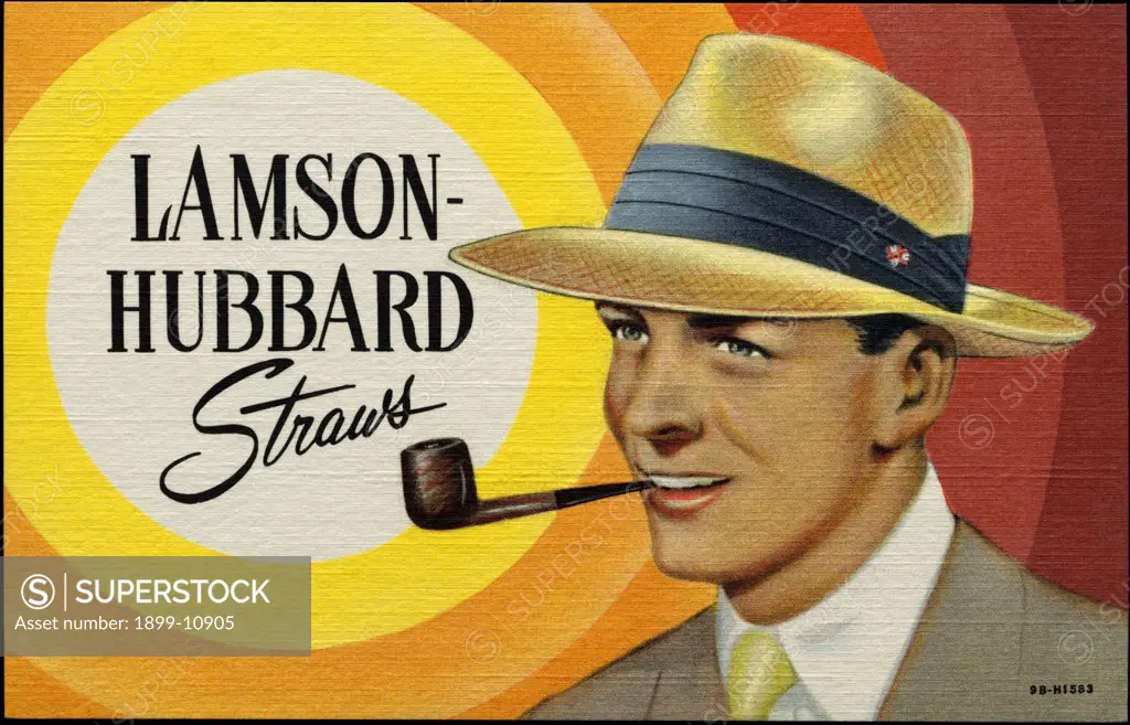 Advertisement for Lamson-Hubbard Hats. ca. 1949, Advertisement for Lamson-Hubbard Hats 