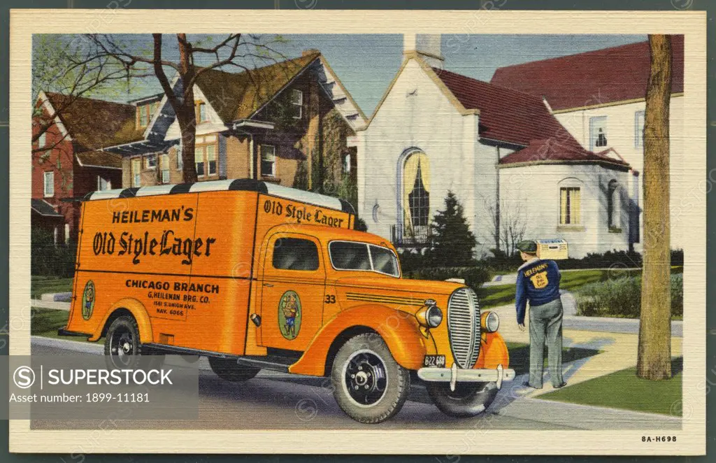 Lager Home Distributor. ca. 1938, Dear Friend: For the good health and enjoyment of your family, your friends and yourself you should have me as a regular caller at your home. Remember the number - Haymarket 6066. Sincerely, O.S.L. 