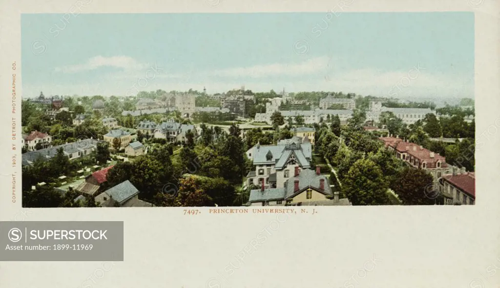 Princeton University Postcard. 1903, Princeton University Postcard 