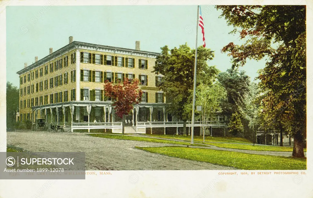 The Greylock, Williamston, Mass. Postcard. 1904, The Greylock, Williamston, Mass. Postcard 