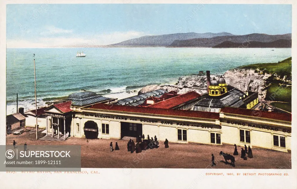 Sutro Baths, San Francisco, Cal. Postcard. 1904, Sutro Baths, San Francisco, Cal. Postcard 