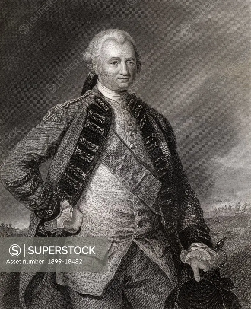 Lord Clive Engraving from a painting by Nathaniel Dance. Robert Clive 1st Baron Clive of Plassey 1725-1774 also known as Clive of India Governor of Bengal India