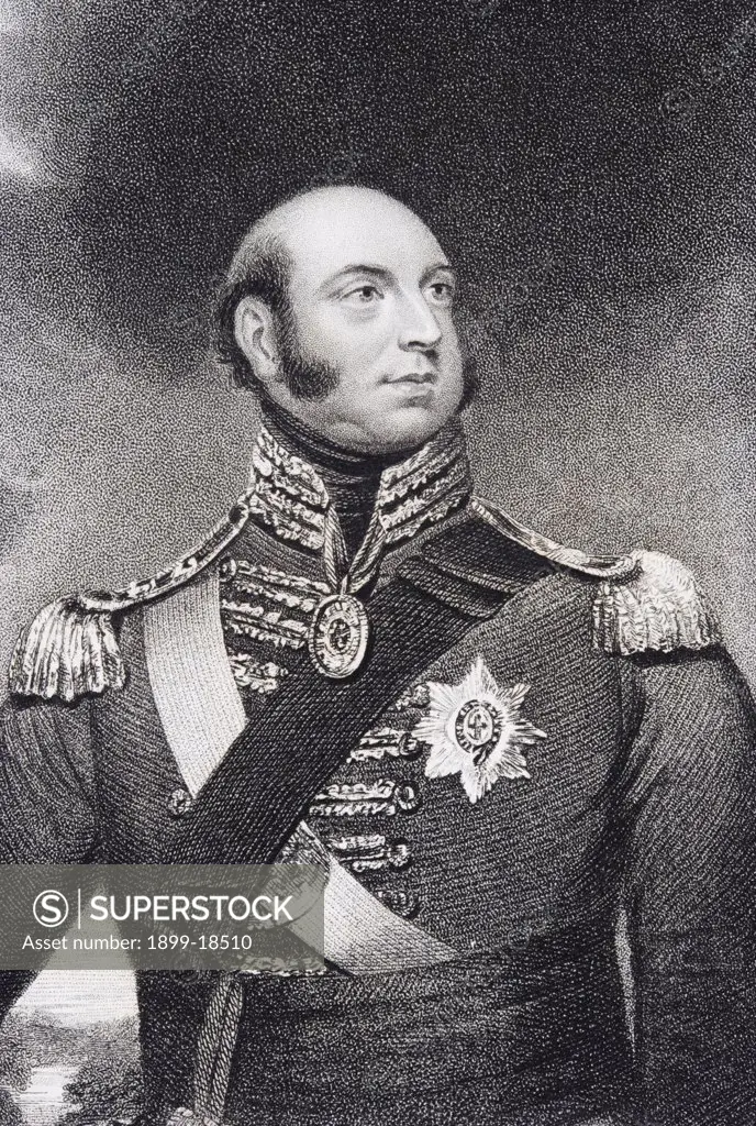 Prince Edward Augustus Duke of Kent and Strathearn 1767 to 1820 4th son of King George III and father of Queen Victoria