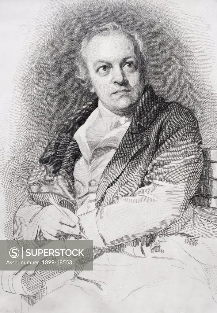 William Blake 1757 to 1857 English poet painter and printmaker