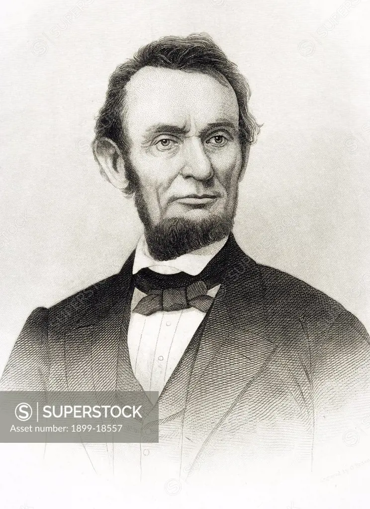 Abraham Lincoln 1809 to 1865 16th President of the United States 1861 to 65