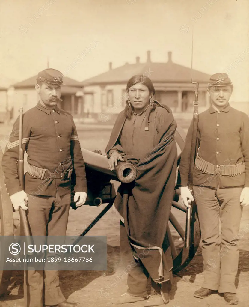Tasunka, (alias Plenty Horses). The slayer of Lieut. Casey, near Pine Ridge, S.D. 1891.
