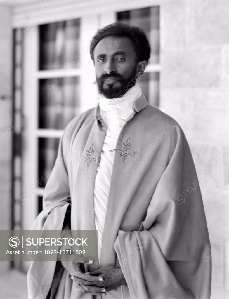 Haile Selassie I (Ge'ez: 'Power of the Trinity', 23 July 1892 - 27 August 1975), born Tafari Makonnen, was Ethiopia's regent from 1916 to 1930 and Emperor of Ethiopia from 1930 to 1974. The heir to a dynasty that traced its origins to the 13th century, and from there by tradition back to King Solomon and the Queen of Sheba, Haile Selassie is a defining figure in both Ethiopian and African history. At the League of Nations in 1936, the Emperor condemned the use of chemical weapons by Italy against his people. His internationalist views led to Ethiopia becoming a charter member of the United Nations, and his political thought and experience in promoting multilateralism and collective security have proved seminal and enduring. His suppression of rebellions among the nobles, as well as what some perceived to be Ethiopia's failure to modernize adequately, earned him criticism among some contemporaries and historians. Haile Selassie is revered as the returned Messiah of the Bible, God incarn
