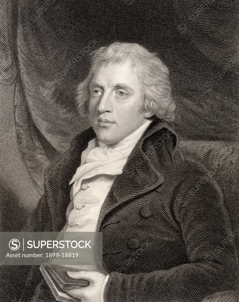 William Gifford 1756 to 1826 English satirical poet classical scholar critic and editor Engraved by S Freeman after J Hoppner From the book National Portrait Gallery volume III published c 1835
