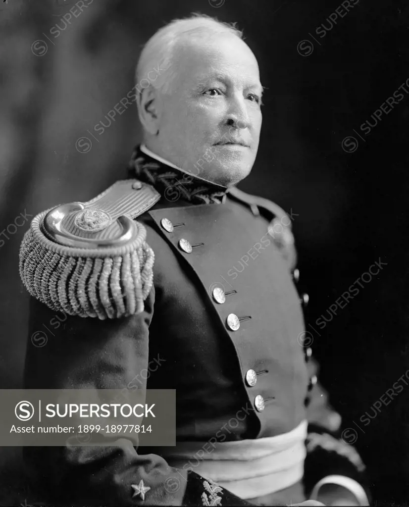 Portrait of General Culver Channing Sniffen, secretary to Prsident Ulysses Grant  ca. 1905-1930. 