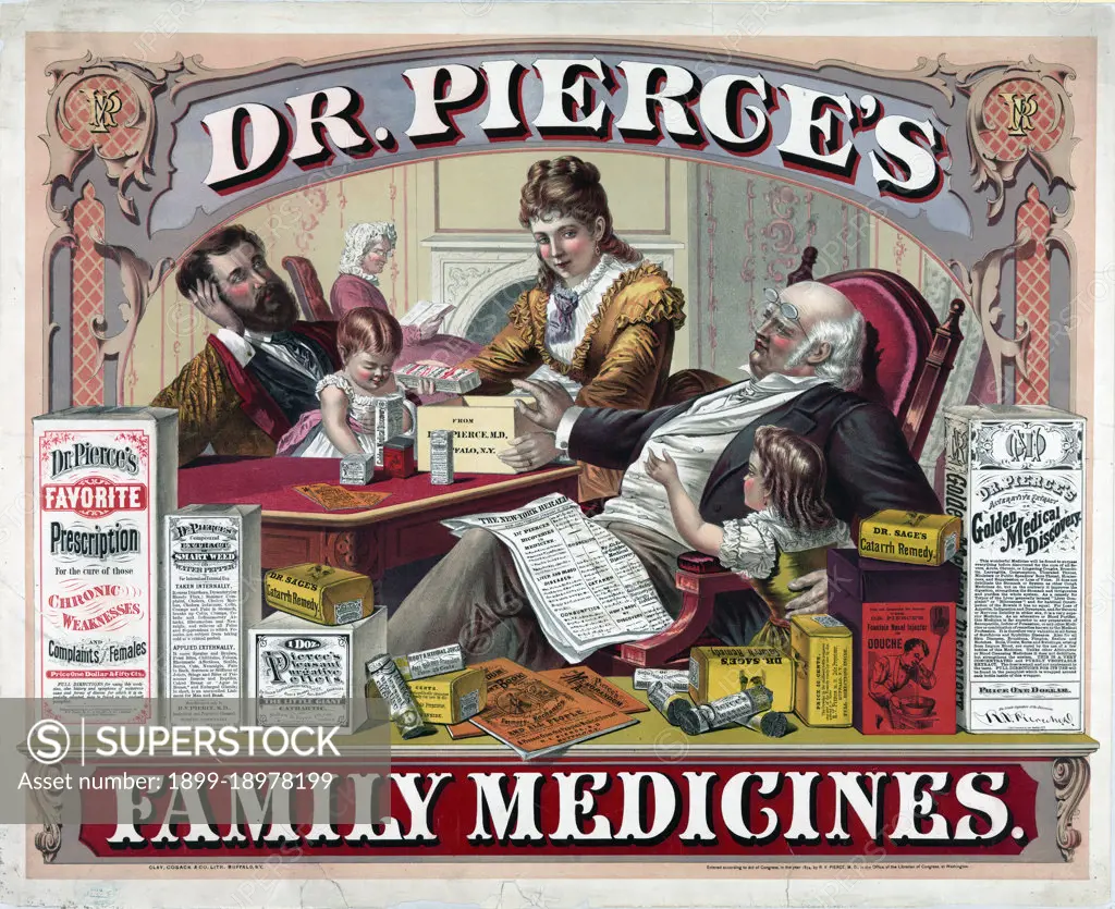 Dr. Pierce's family medicines. 