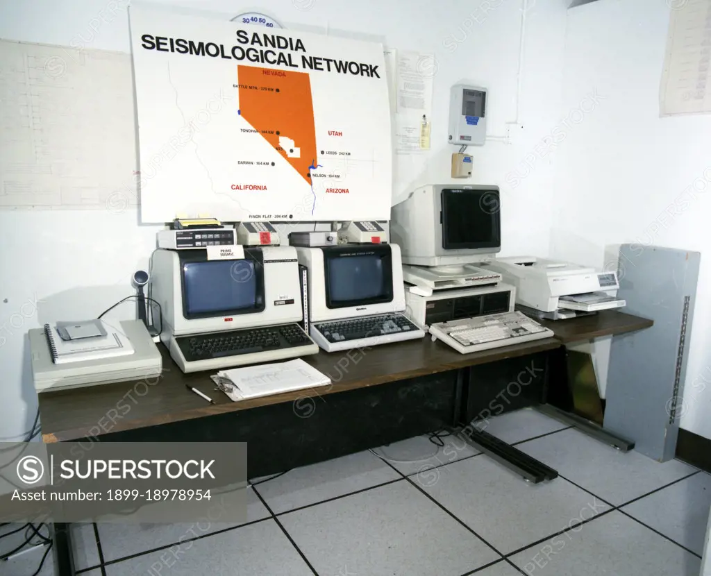 Sandia Labs 1991 computers. 