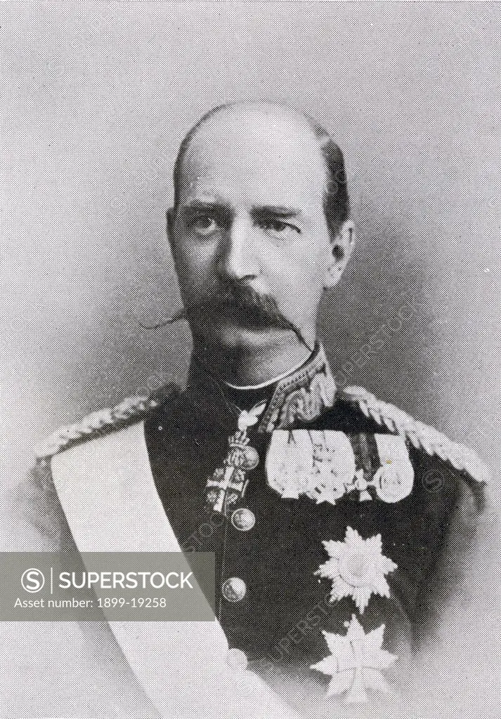 George I King of Greece 1845 to 1913 From the book The Year 1912 illustrated published London 1913