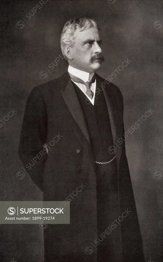 Sir Robert Laird Borden 1854 to 1937 Prime Minister of Canada From the book The Year 1912 illustrated published London 1913