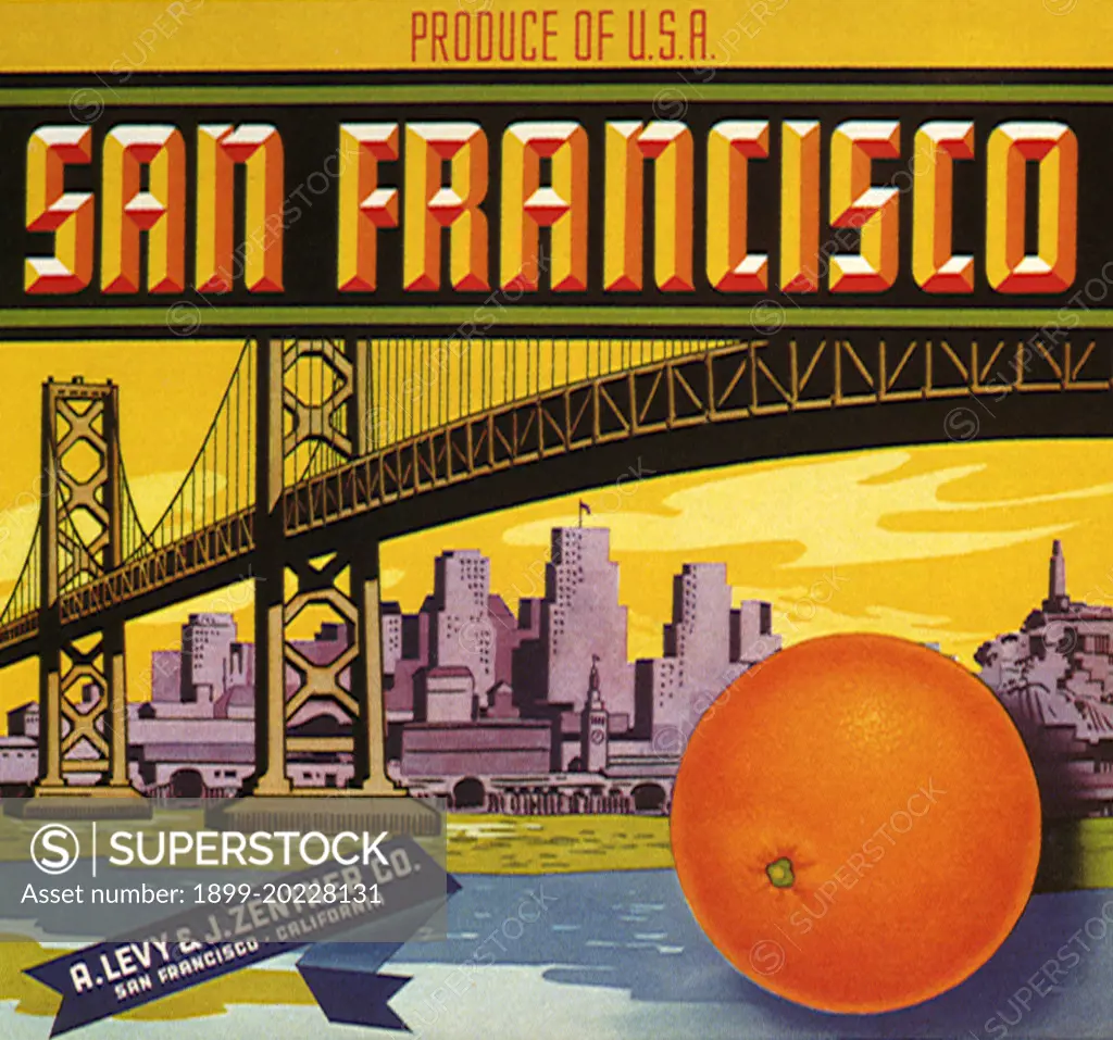 San Francisco Orange. 