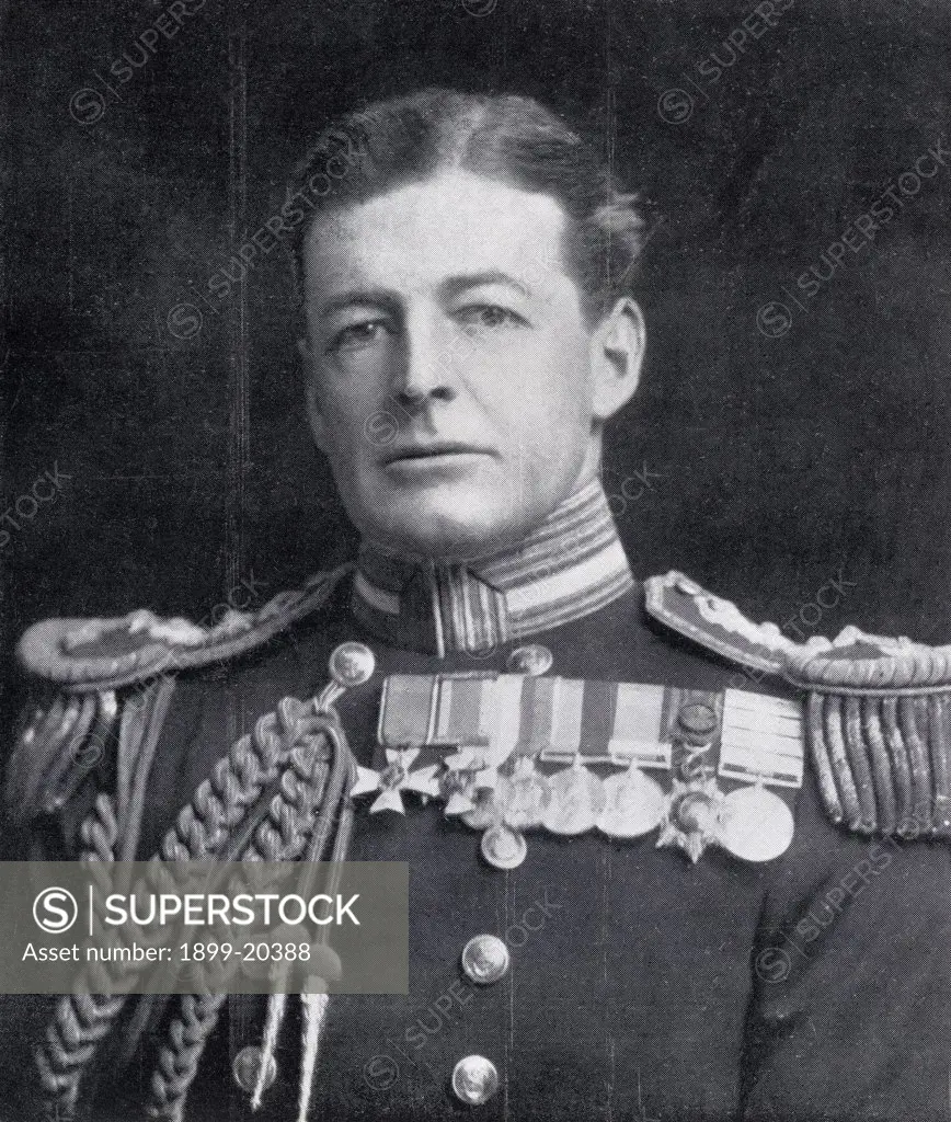 David Beatty, 1st Earl Beatty, 1871 to 1936. Admiral of the fleet in the Royal Navy.