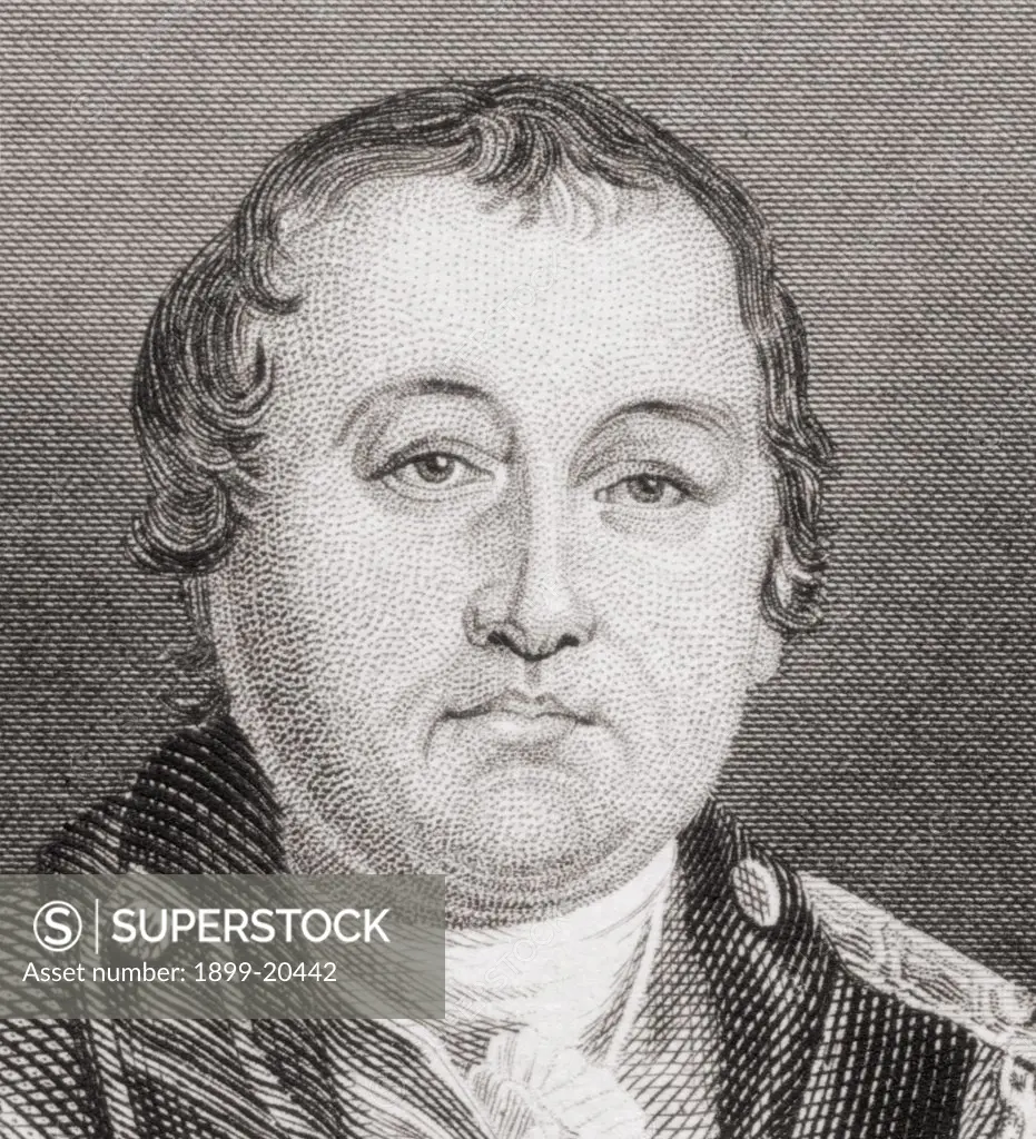 William Washington, 1752 to 1810. American officer of the Continental Army during the American Revolutionary War.