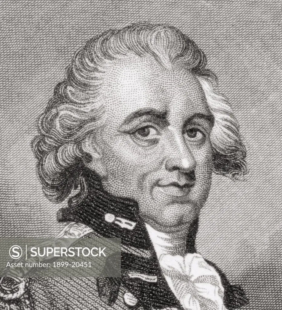 General Sir Henry Clinton, 1730 to 1795. British army officer and politician during the American Revolutionary War.